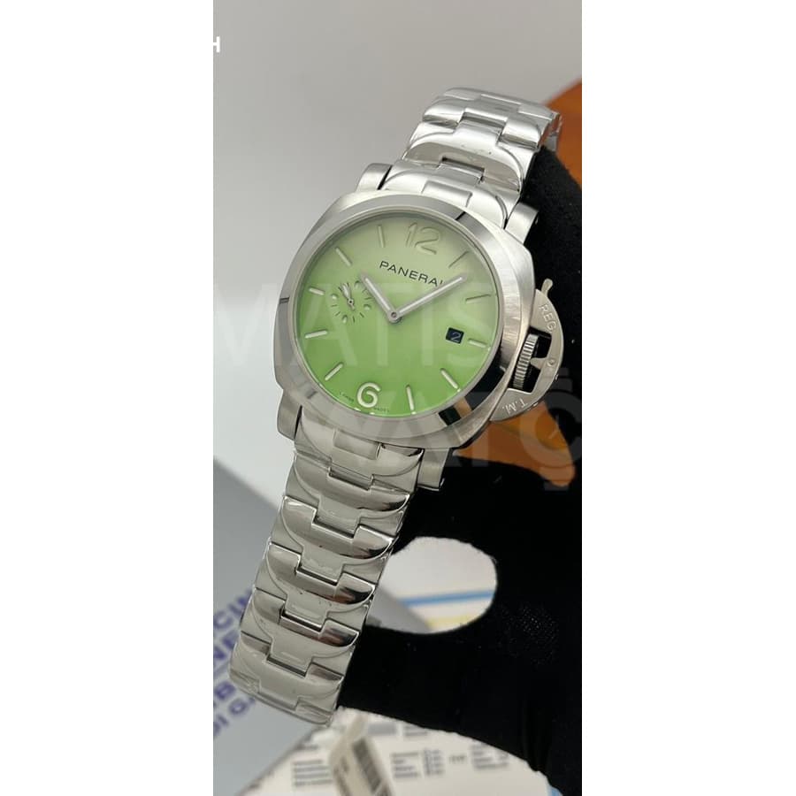 ساعت مچی مردانه پنرای Panerai Luminor Due Pastello Automatic Green Dial