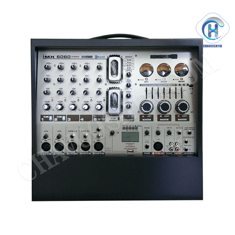 پاور میکسر اکوچنگ ECHO CHANG iMX 6060 HYBRID — تصویر ۴