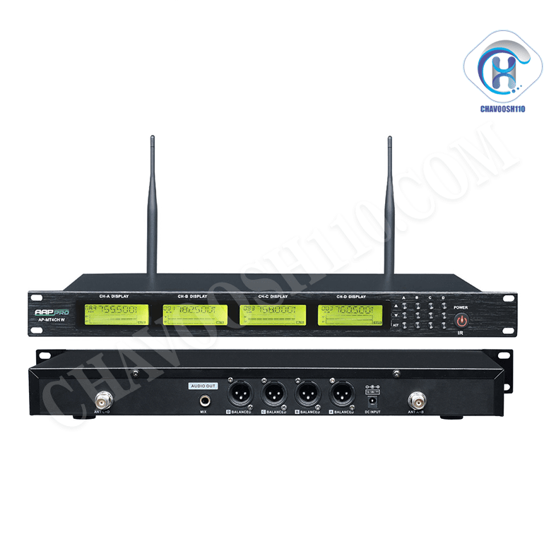 میکروفن کنفرانس بی سیم AAPPRO مدل AP-MT4CHW — تصویر ۳