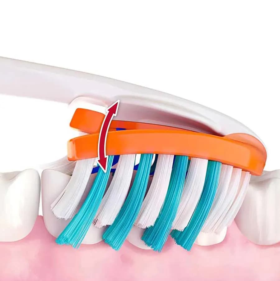 مسواک دوقلو اورال بی مدل PRO – FLEX — تصویر ۳