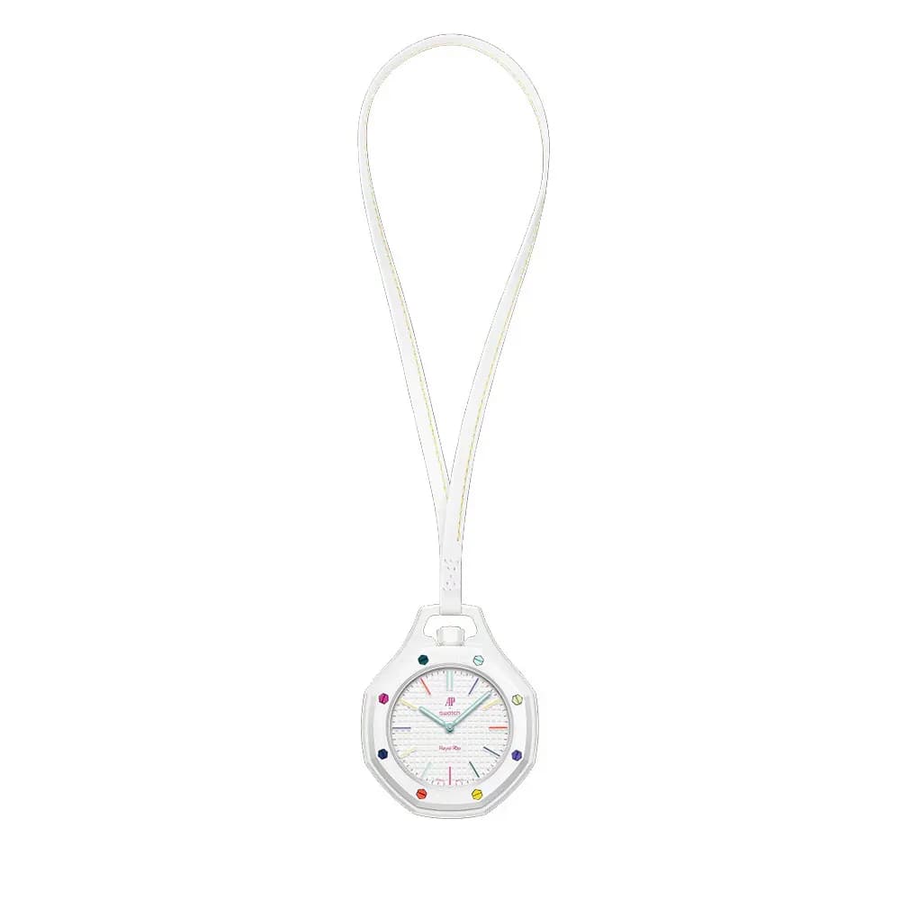 ساعت مچی اودمارپیگه سواچ رویال پاپ Audemars Piguet x Swatch | Royal Pop HUIT BLANC