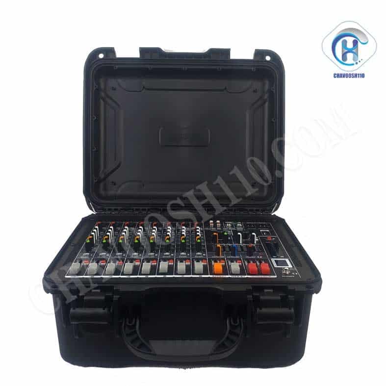 پاورمیکسر آسیاامپ مدل AAPRO PMX-8800 — تصویر ۱۰