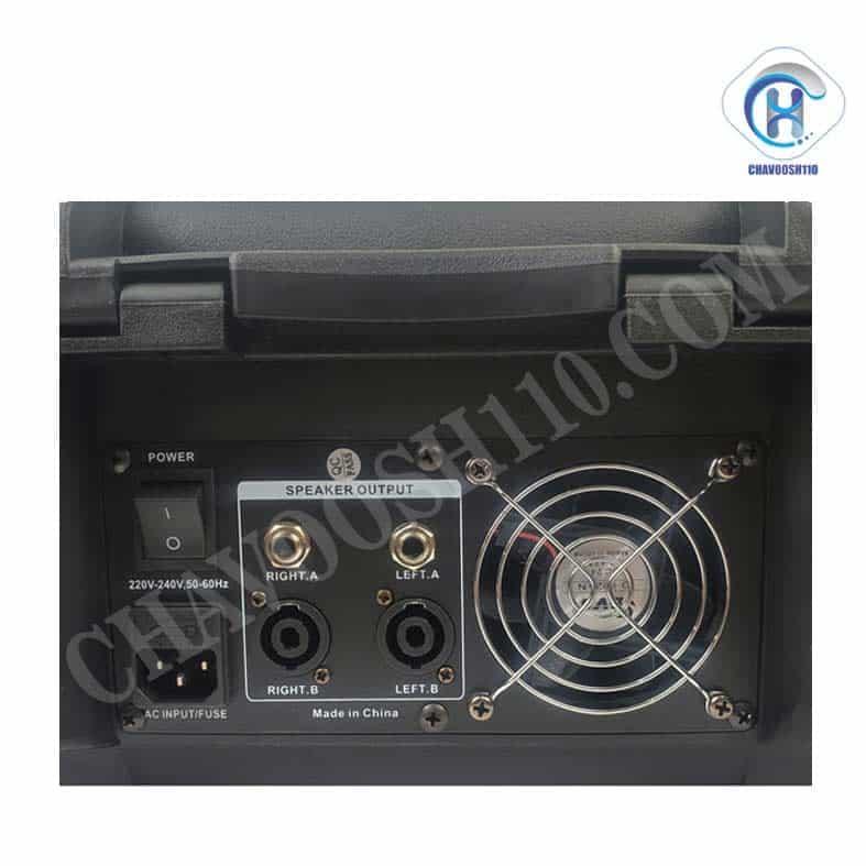 پاورمیکسر آسیاامپ مدل AAPRO PMX-8800 — تصویر ۵