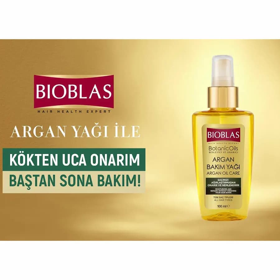 روغن آرگان مو بیوبلاس محافظت کننده و تقویت کننده 100 میل — تصویر ۲