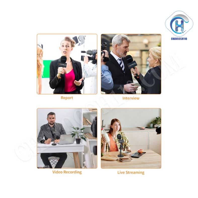 دسته میکروفن کامیکا HR-WM — تصویر ۸