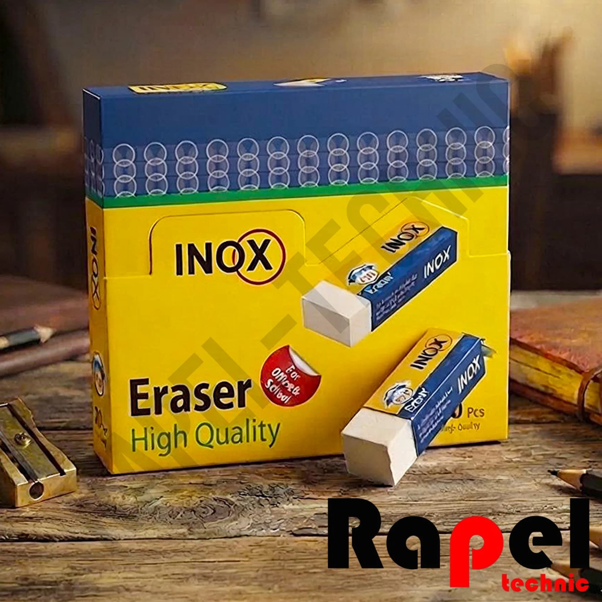 پاک کن سفید اینوکس P20 | سایز بزرگ (Softer)