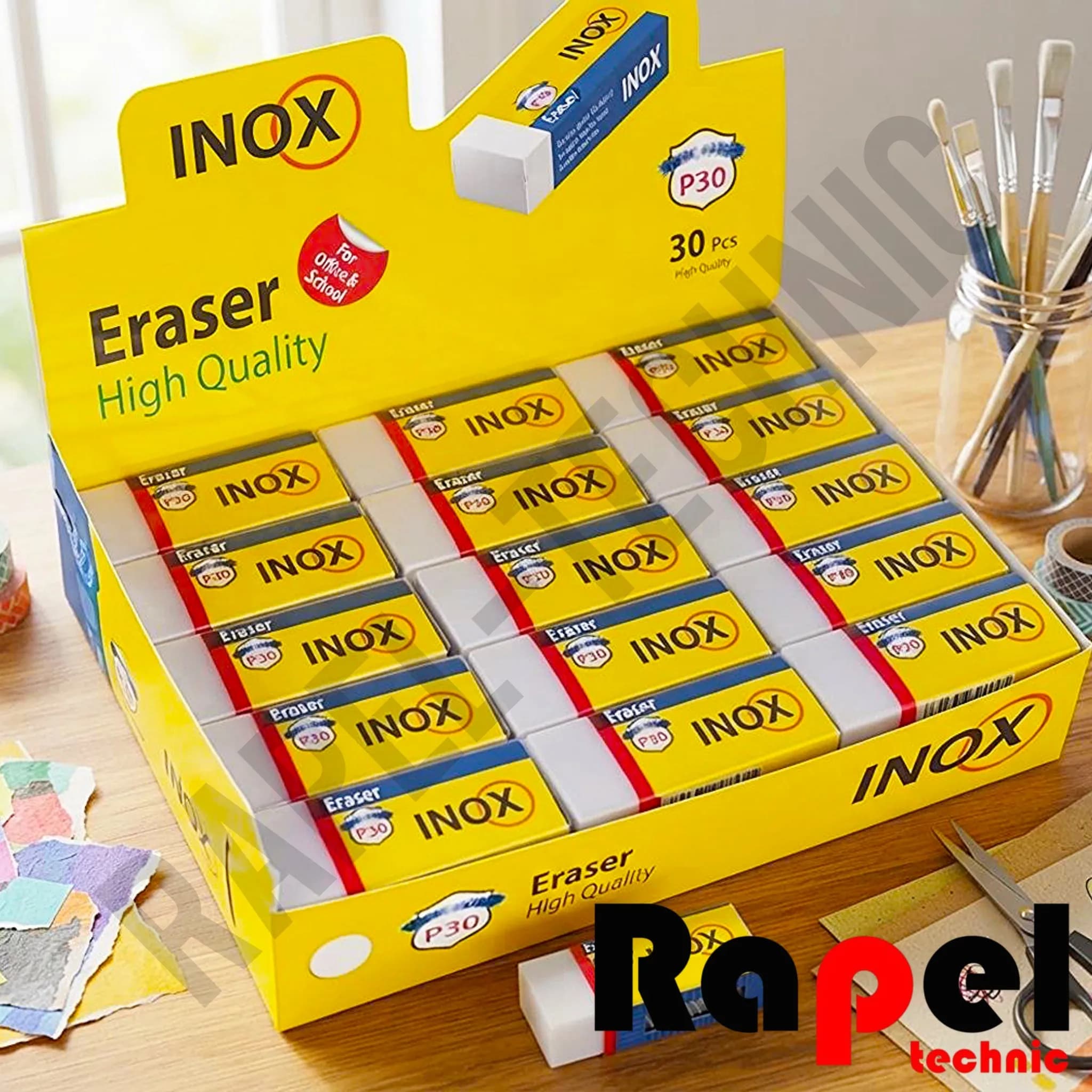 پاک کن سفید اینوکس P30 | سایز متوسط (Softer)
