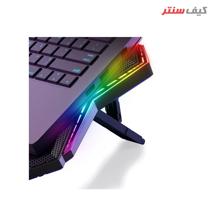 پایه خنک کننده لپ تاپ کول کلد مدل K40 — تصویر ۳