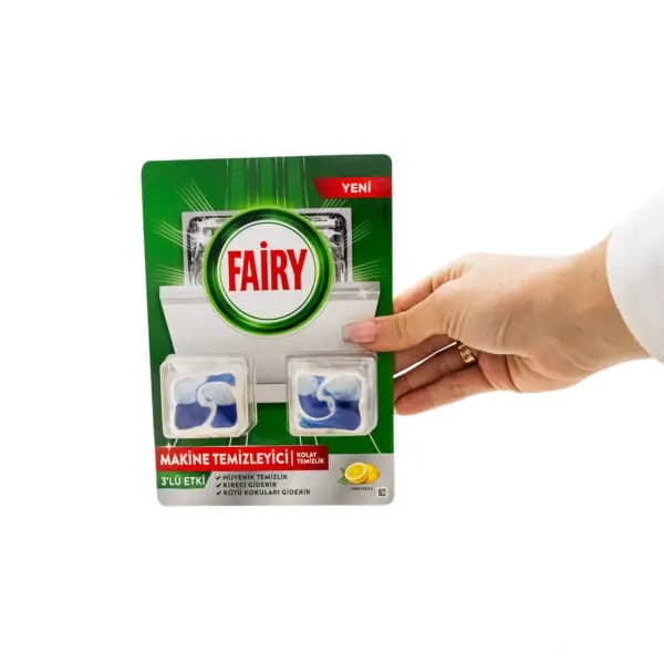 قرص جرم گیر ماشین ظرفشویی فیری با رایحه لیمو بسته 2 عددی — تصویر ۲