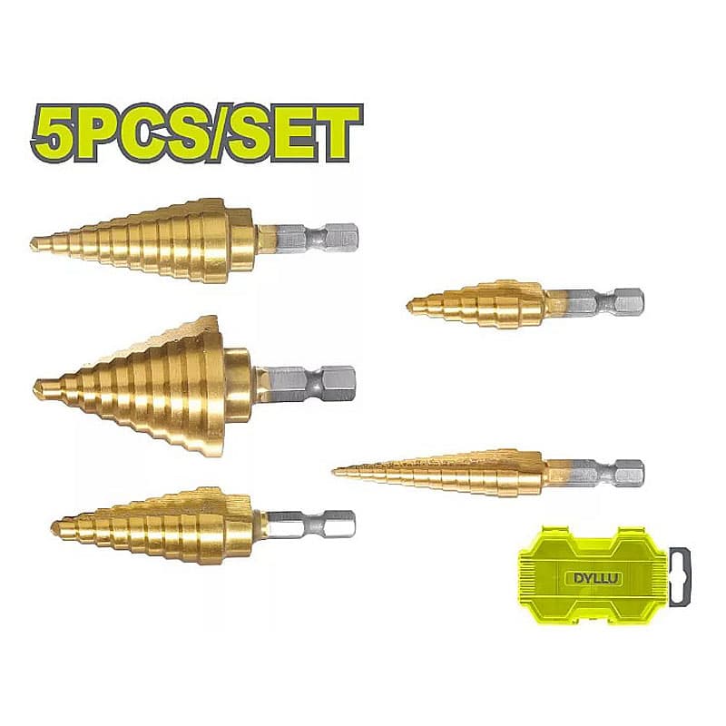 ست 5 عددی مته کاجی ته بیت دایلو مدل DTJD3405 — تصویر ۲