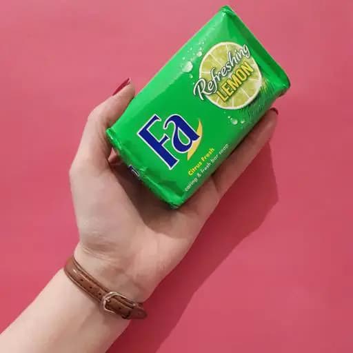 صابون فا حاوی عصاره لیمو سبز بسته 6 عددی هر عدد 125گرم — تصویر ۳