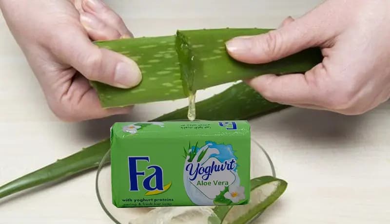 صابون فا حاوی آلوئه ورا بسته 6 عددی هر عدد 125 گرم — تصویر ۲