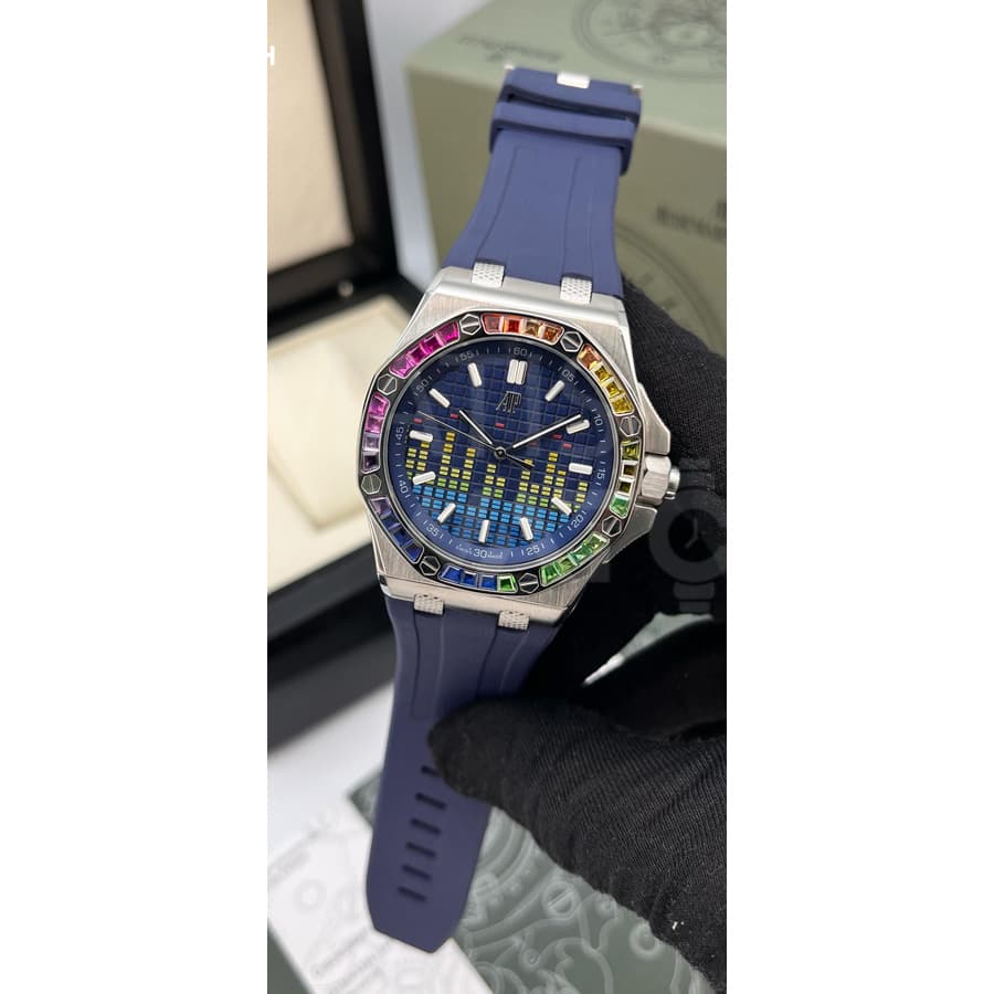 ساعت مچی مردانه اودمار پیگه مدل Audemars Piguet Royal Oak Offshore Selfwinding Music Edition 6255T — تصویر ۴
