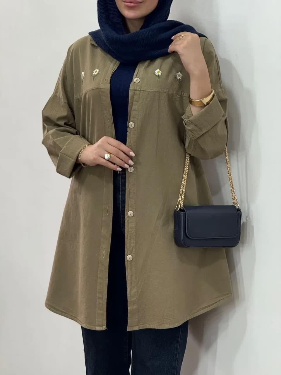مانتو گلدوزی شده نیکو — تصویر ۸