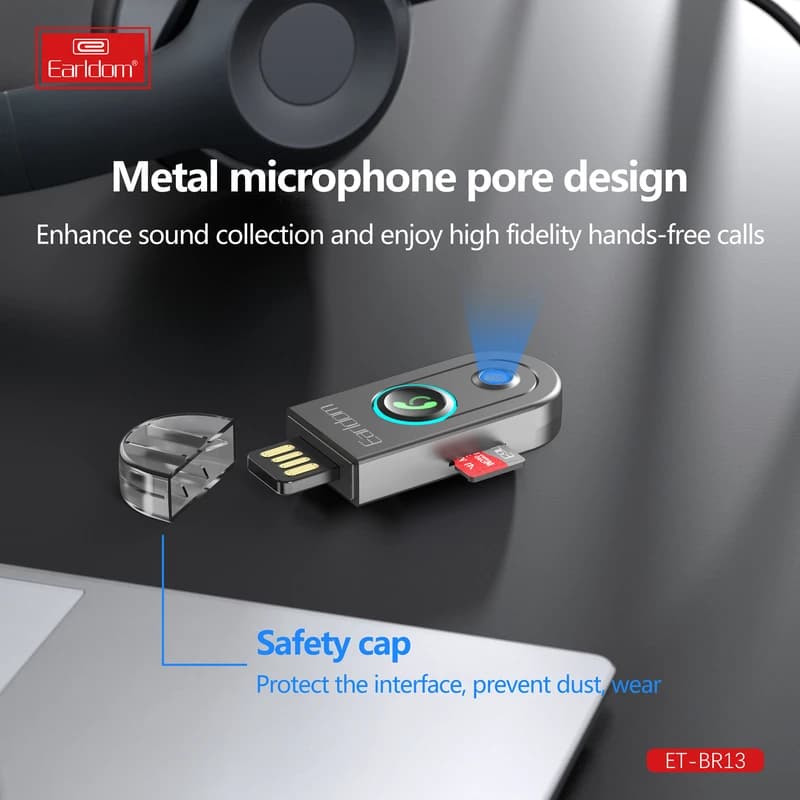 دانگل بلوتوث USB ارلدام مدل BR13 — تصویر ۴