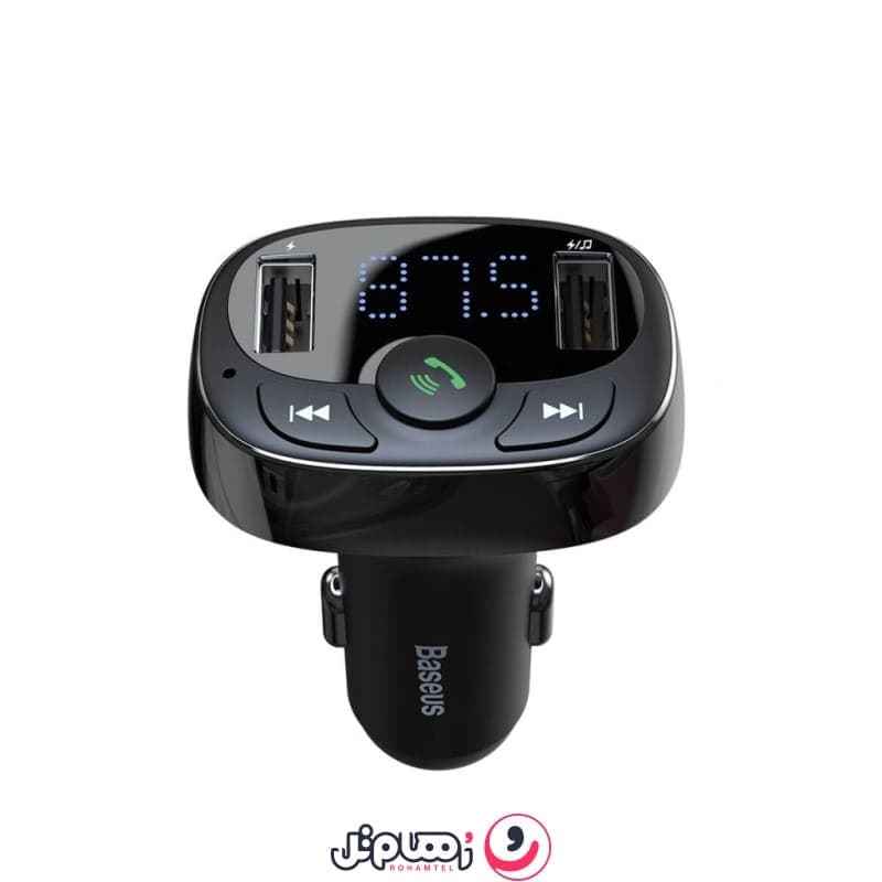 فرستنده FM و شارژر فندکی بیسوس مدل T Shaped S-09 — تصویر ۳