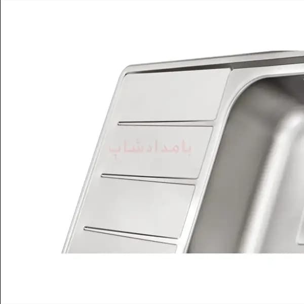 سینک ایلیا استیل نیمه فانتیزی 4060 توکار — تصویر ۳