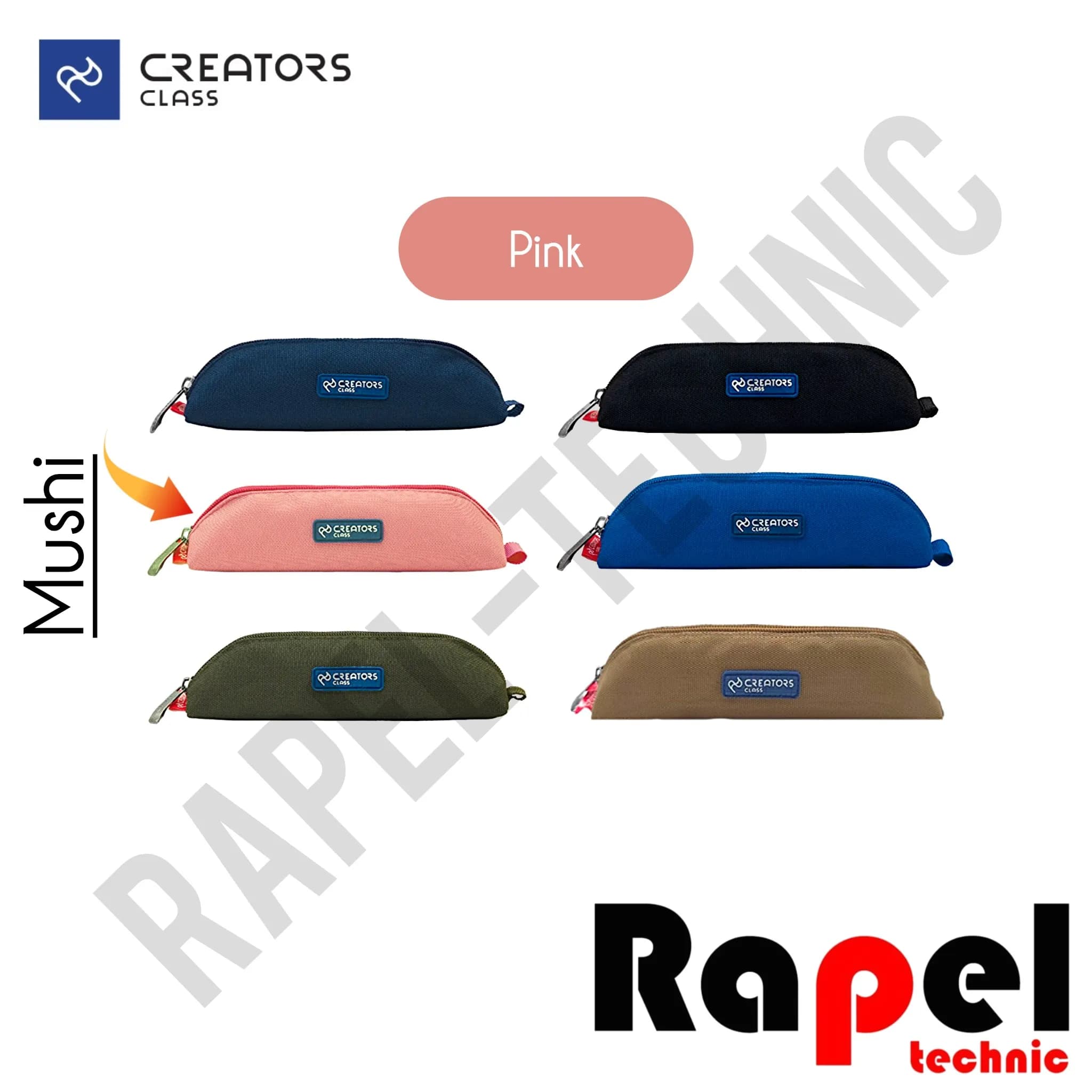 جامدادی موشی صورتی کریتورز PCC0100