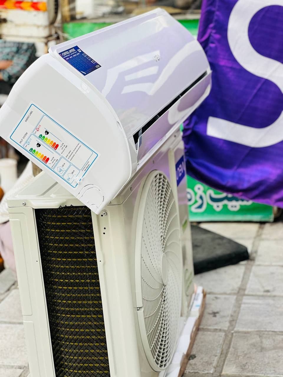 کولر گازی یونیوا UN-AS30000 ظرفیت ۳۰ هزار اینورتر فانتوم — تصویر ۸