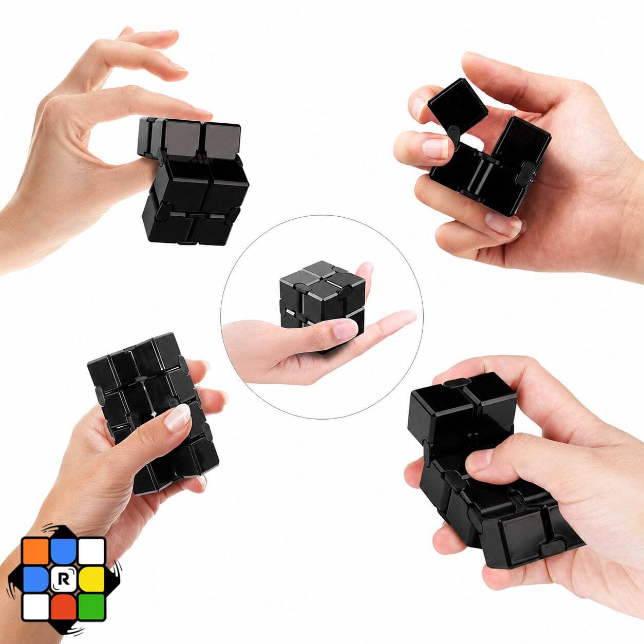 فیجت فلزی اینفینیتی کیوب مدل فولدکس (6 رنگ) — تصویر ۳