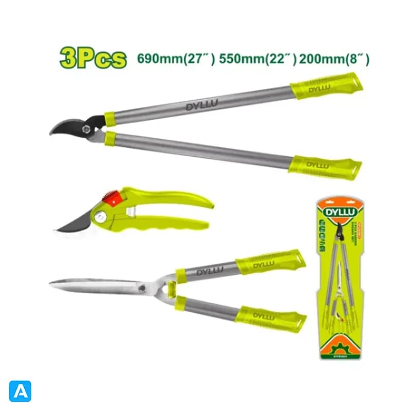 ست 3 عددی قیچی باغبانی دایلو مدل DTPR3E03 — تصویر ۸