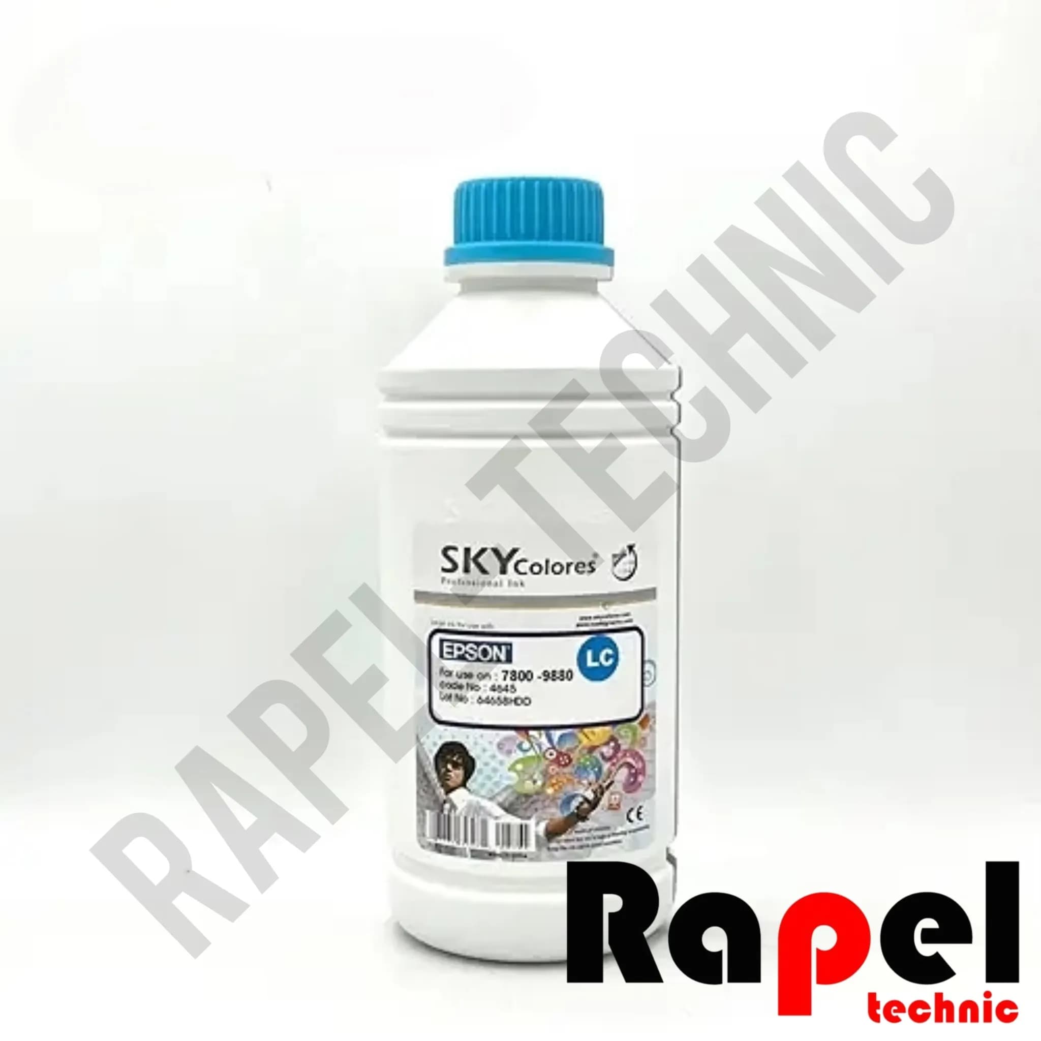 جوهر پلاتر اپسون 9800 آبی روشن (یک لیتری) اسکای | مناسب پلاترهای EPSON 7800-9880 — تصویر ۲
