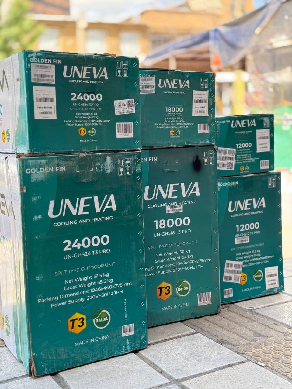 کولر گازی یونیوا مدل UN-GHS24PRO T3 ظرفیت 24000 — تصویر ۱۱