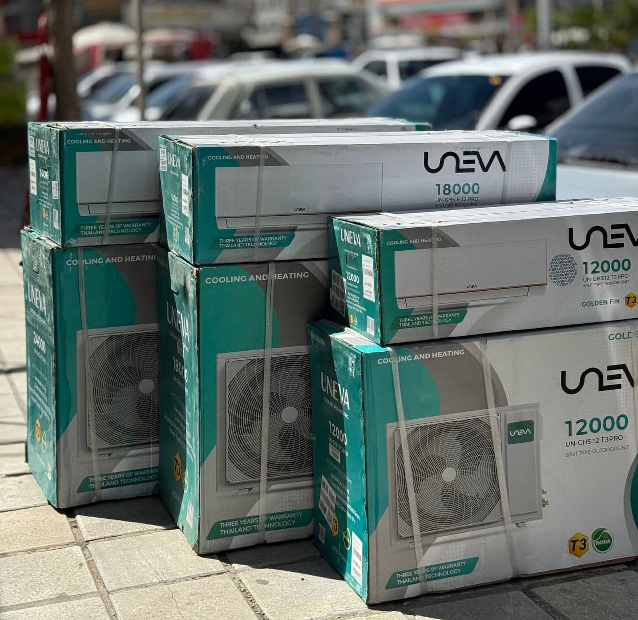 کولر گازی یونیوا مدل UN-GHS24PRO T3 ظرفیت 24000 — تصویر ۲