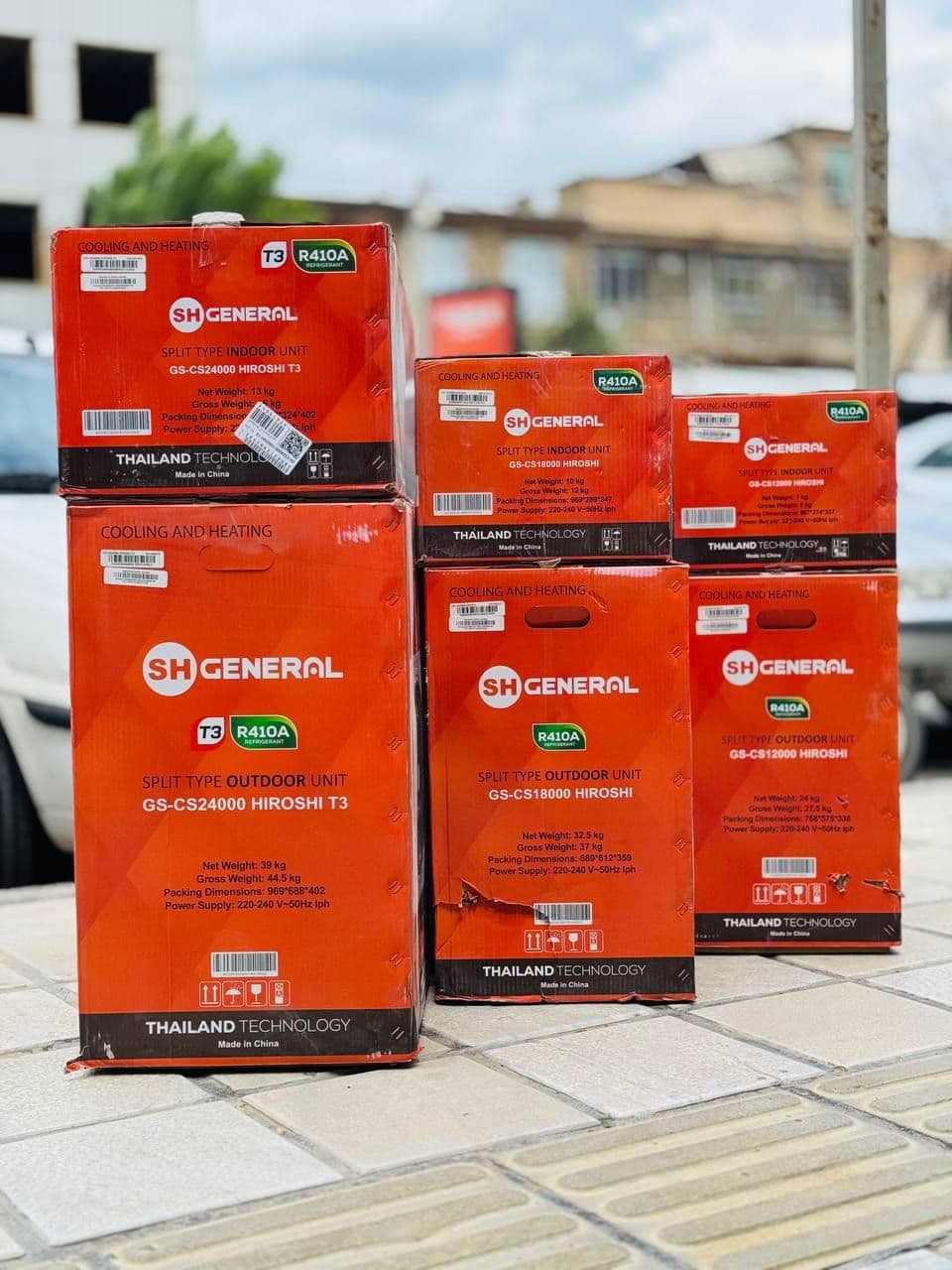 کولر گازی جنرال مدل GS-CS12000 هیروشی ظرفیت ۱۲ هزار T3 سرد و گرم — تصویر ۸