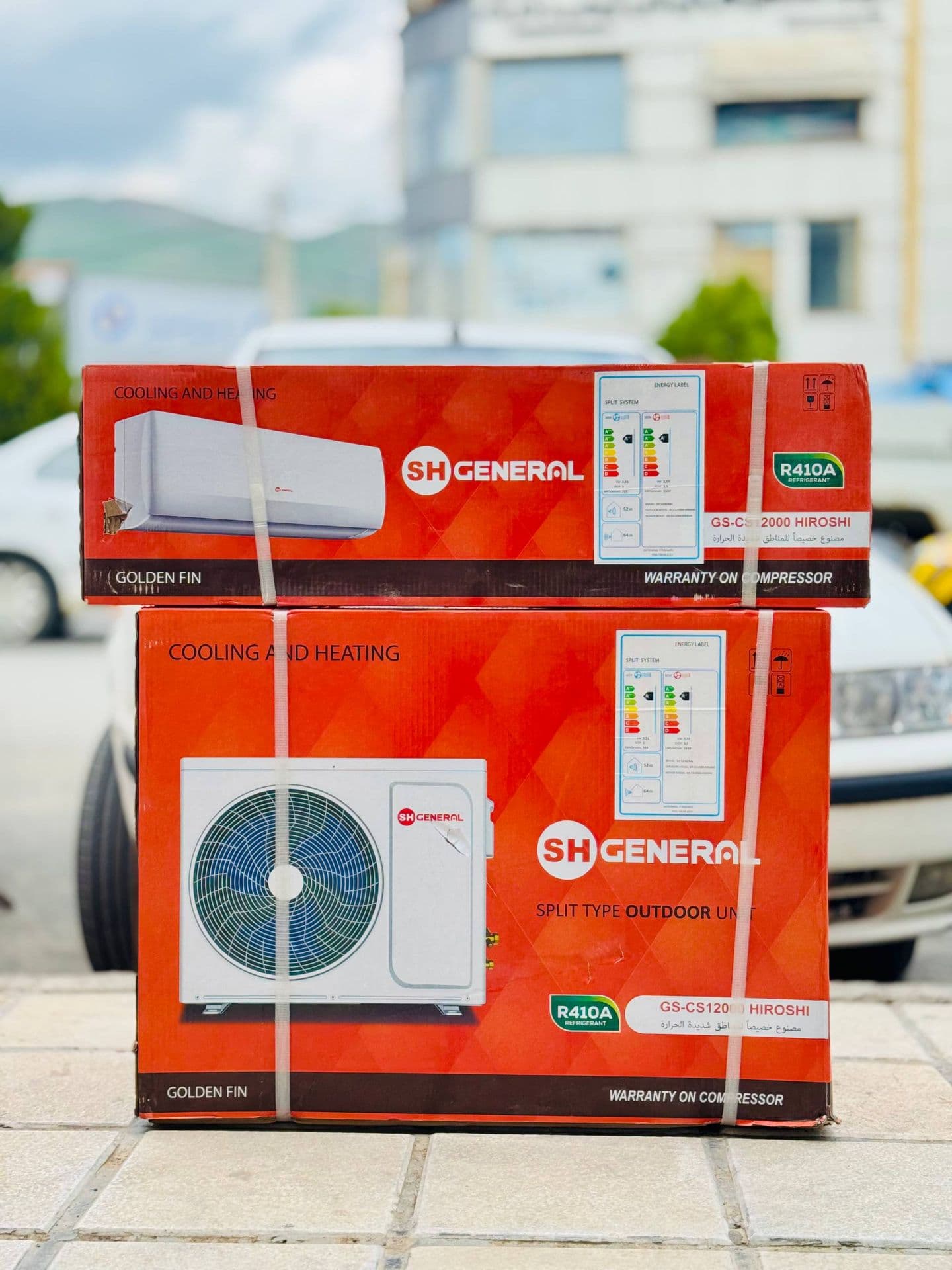 کولر گازی جنرال مدل GS-CS12000 هیروشی ظرفیت ۱۲ هزار T3 سرد و گرم