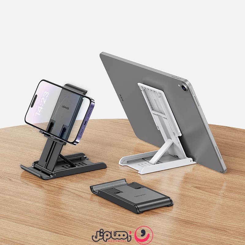 پایه نگهدارنده گوشی و تبلت یوسمز مدل USAMS ZJ073 — تصویر ۶