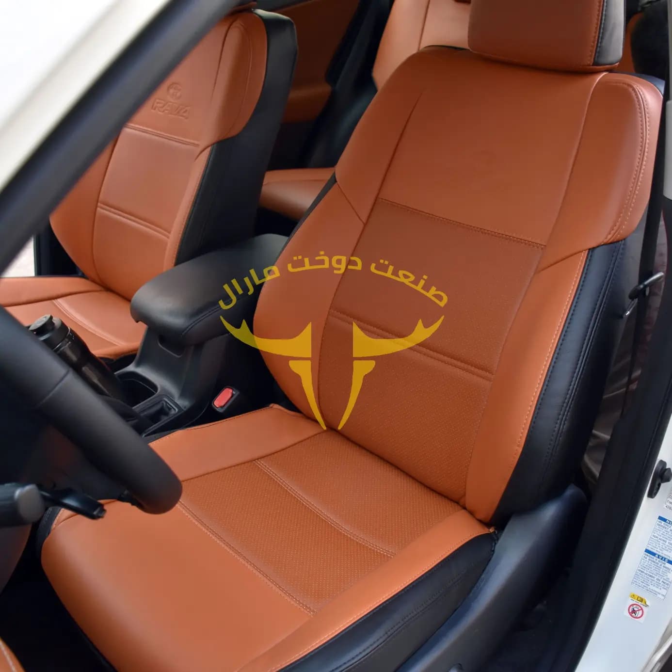 روکش صندلی چرمی مارال تویوتا راوفور Rav4 مدل پرایم کد 30۸1 — تصویر ۳
