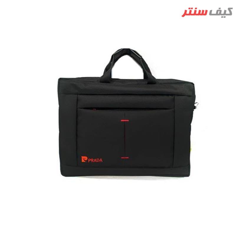کیف لپ تاپ دستی مدل PRADA مناسب لپ تاپ های 15.6 اینچی — تصویر ۵