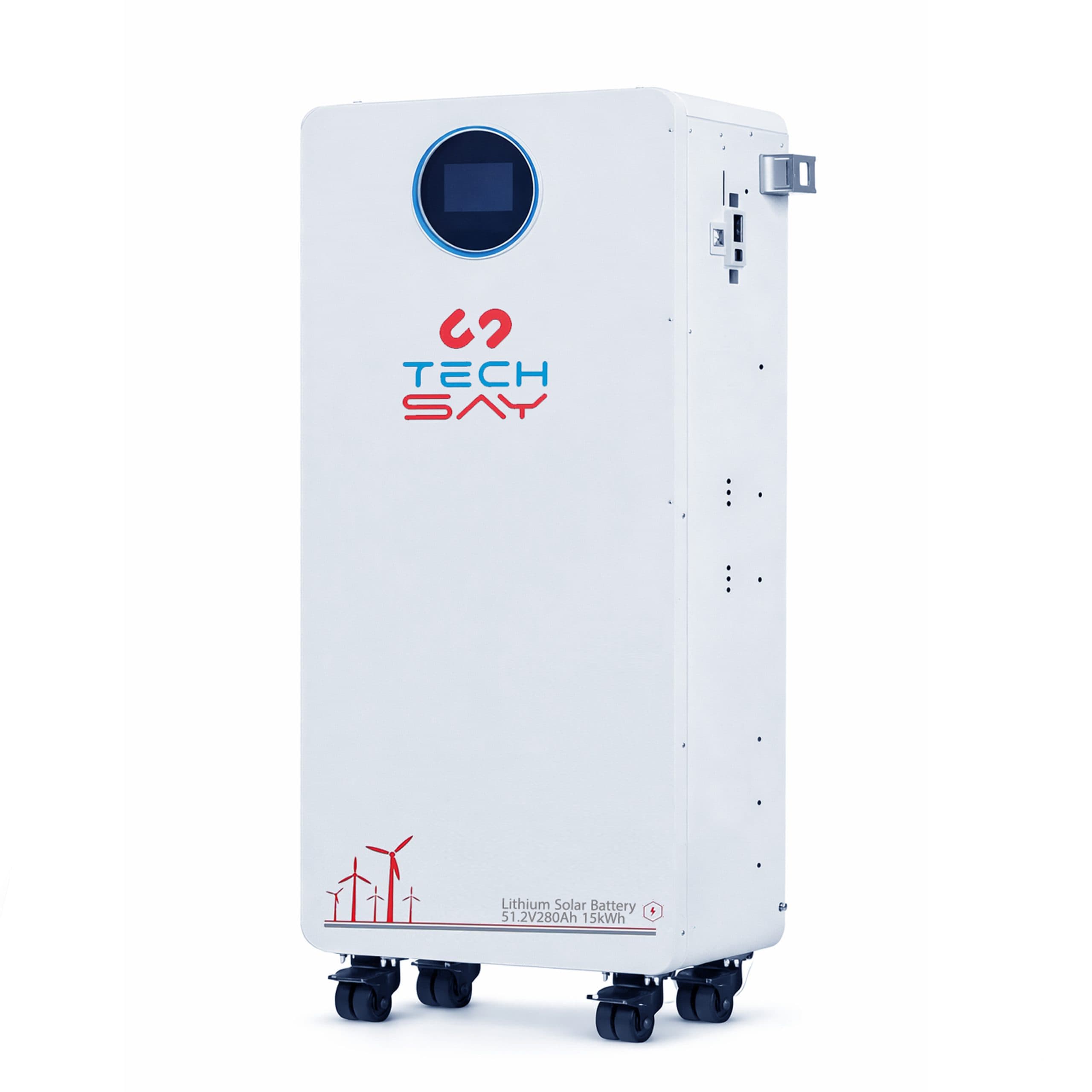 باتری خورشیدی لیتیومی 280 آمپر ساعت 51.2 ولت15kWh برند TECH SAY — تصویر ۲