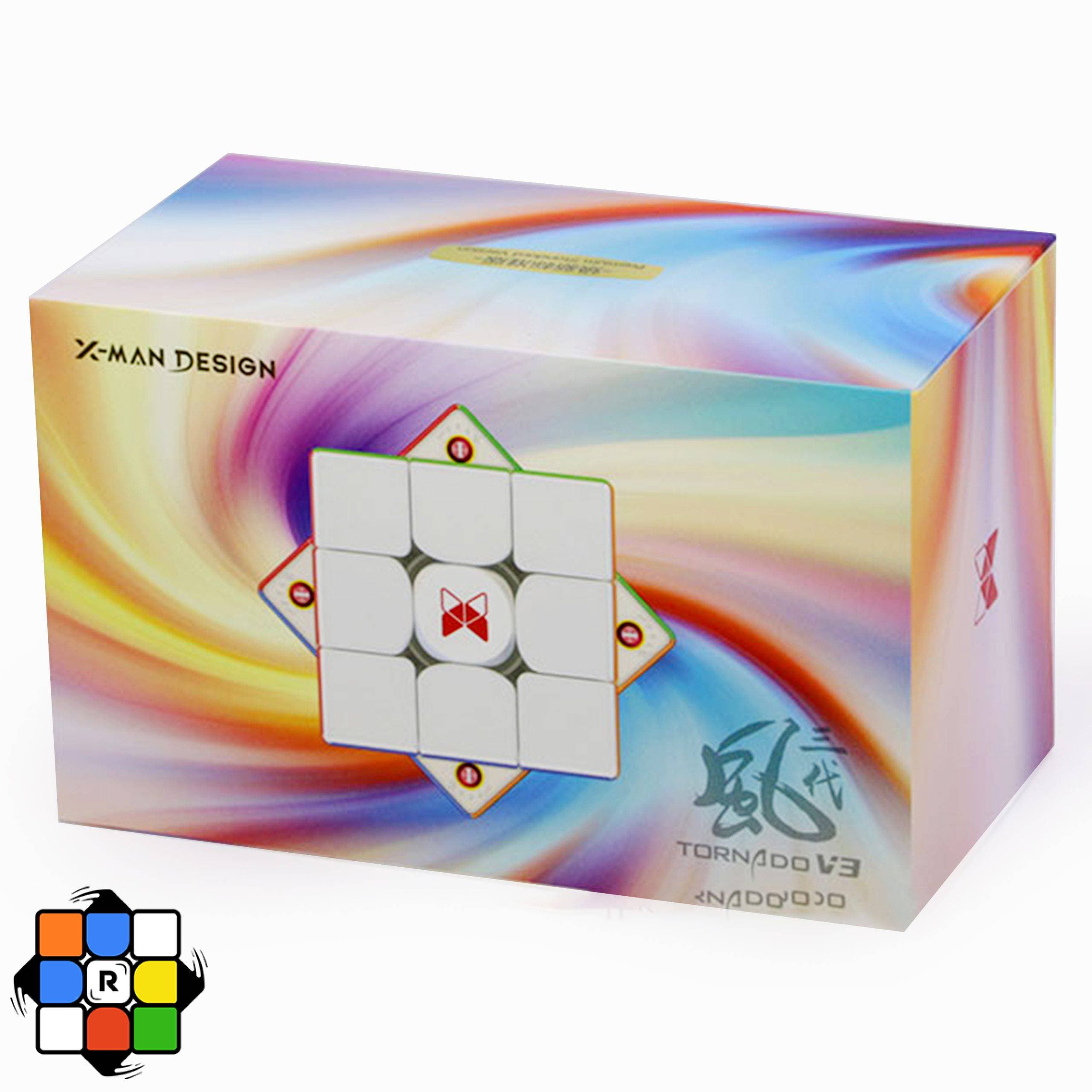 روبیک 3×3 کای وای ایکس من دیزاین تورنادو فلگ شیپ مگنت ورژن 3 یو وی — تصویر ۵