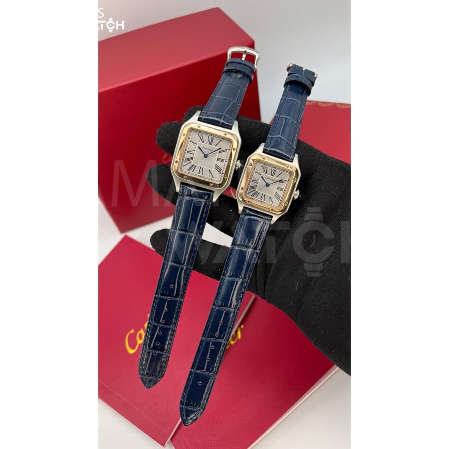 ساعت مچی ست کارتیر Cartier Santos 2124C — تصویر ۲