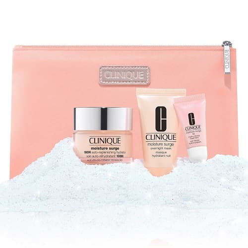 پک سه عددی کلینیک Clinique مدل Moisture surge megastars — تصویر ۲