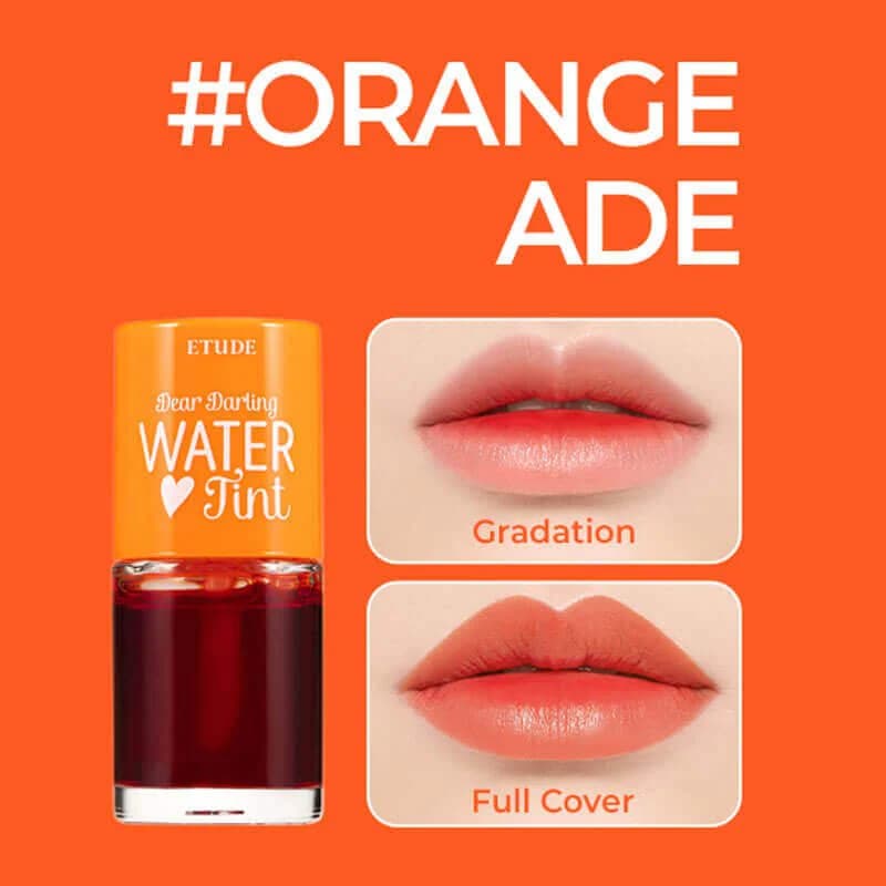 تینت لب و گونه اتود هاوس Etude House Water Tint رنگ نارنجی Orance — تصویر ۳