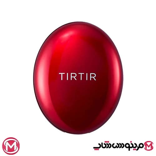 کوشن قرمز تیر تیر Tirtir رنگ 22W Sheer Beige وزن 18 گرم — تصویر ۵
