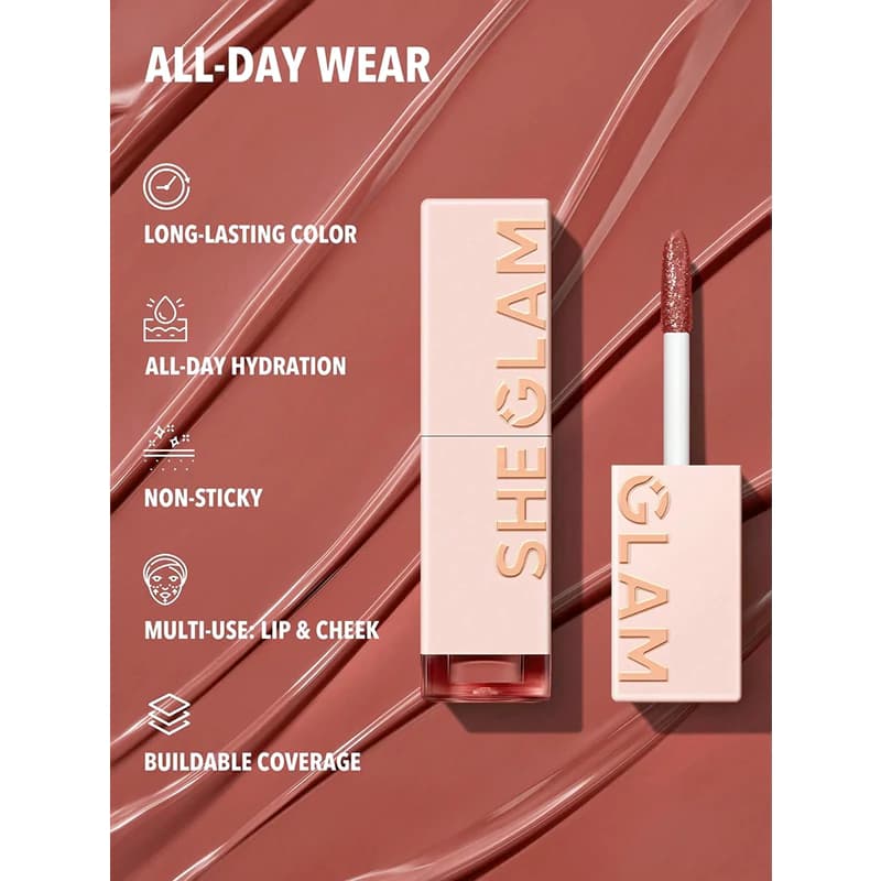 تینت لب مایع شیگلم Sheglam مدل So Fly — تصویر ۱۱