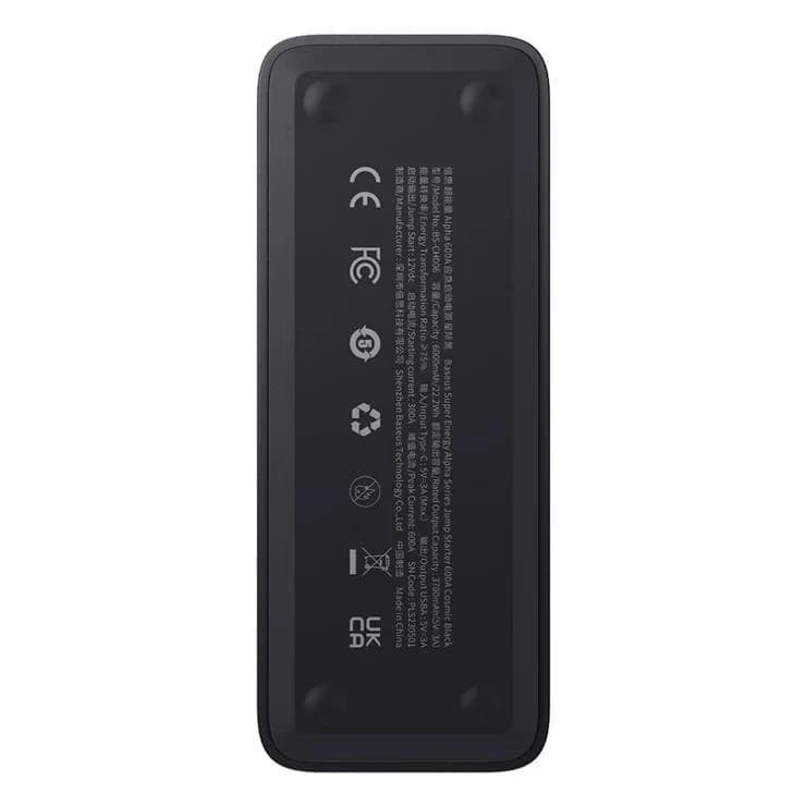 پاوربانک و جامپ استارتر بیسوس مدل ALPHA SERIES 600A BS-CH006 — تصویر ۱۱