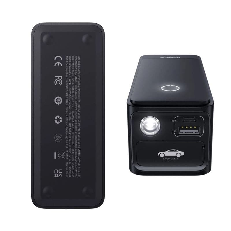 پاوربانک و جامپ استارتر بیسوس مدل ALPHA SERIES 600A BS-CH006 — تصویر ۲