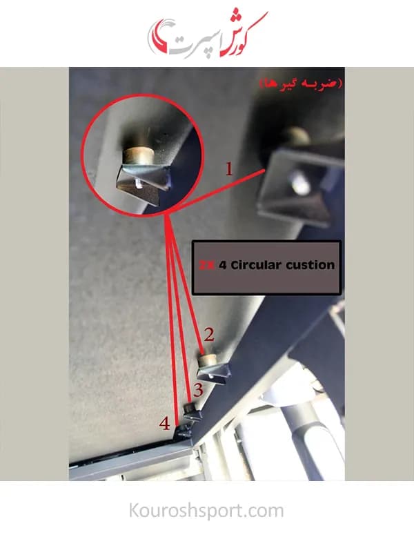 تردمیل خانگی تایتان مدل TF-5000 — تصویر ۱۰