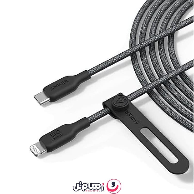 کابل شارژ انکر مدل Anker 542 USB-C to Lightning A80B5 با طول 90 سانتی‌متر — تصویر ۲