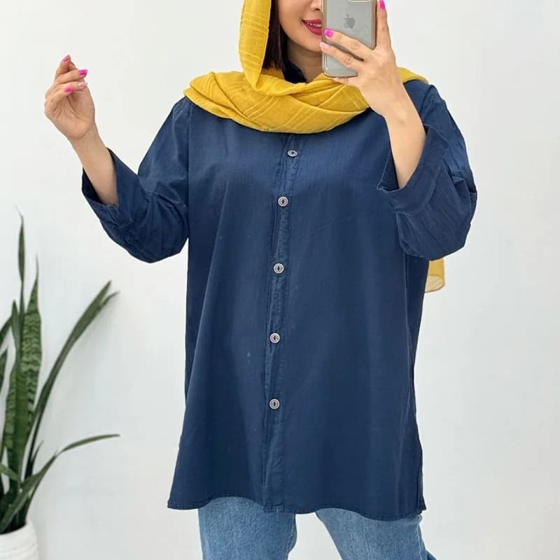 تونیک مانتویی زنانه یلدا — تصویر ۱۰