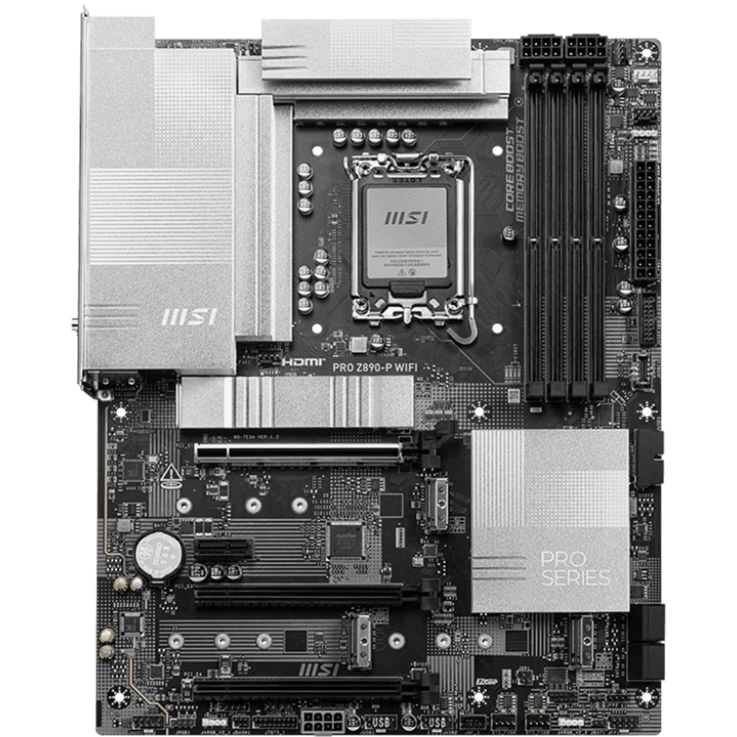 مادربرد ام اس آی مدل PRO Z890-P WIFI DDR5 — تصویر ۳