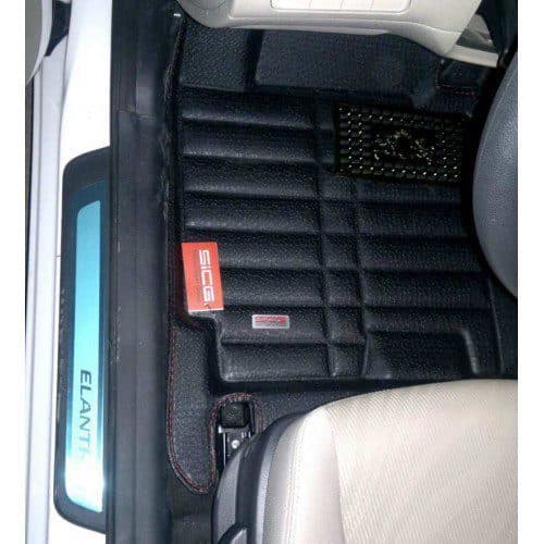 کف پوش سه بعدی چرمی هیوندای اکسنت کرمان موتور (Hyundai Accent) | برند SICG — تصویر ۳
