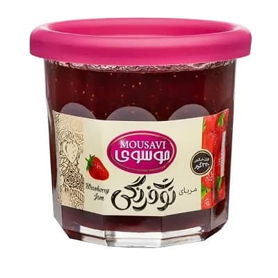 مربای توت فرنگی موسوی (الیزابت) 320 گرم