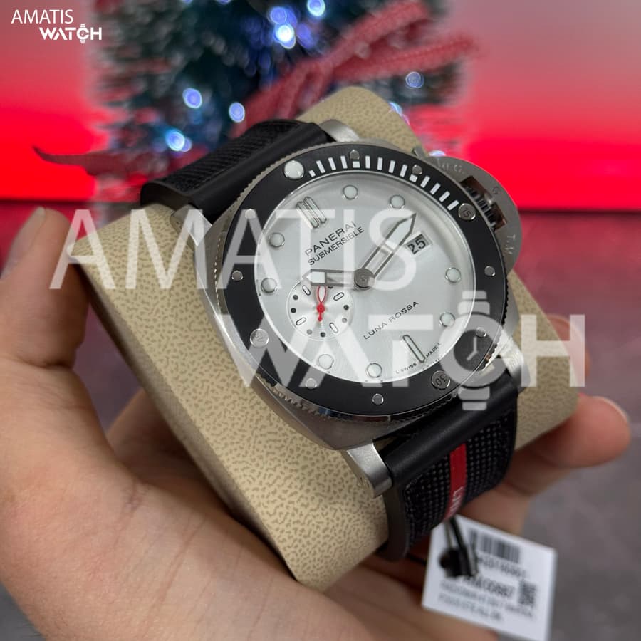 ساعت مچی مردانه پنرای Panerai SUBMERSIBLE LUNA ROSSA — تصویر ۳