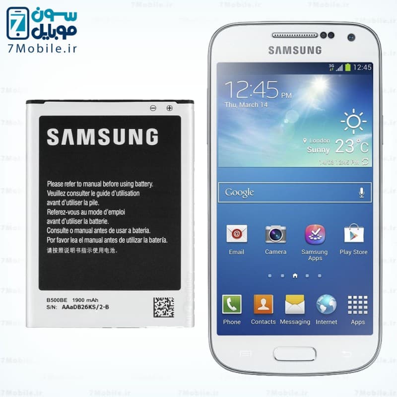 باتری اصلی سامسونگ Samsung Galaxy S4 Mini i9190-i9192 با 6 ماه گارانتی — تصویر ۸
